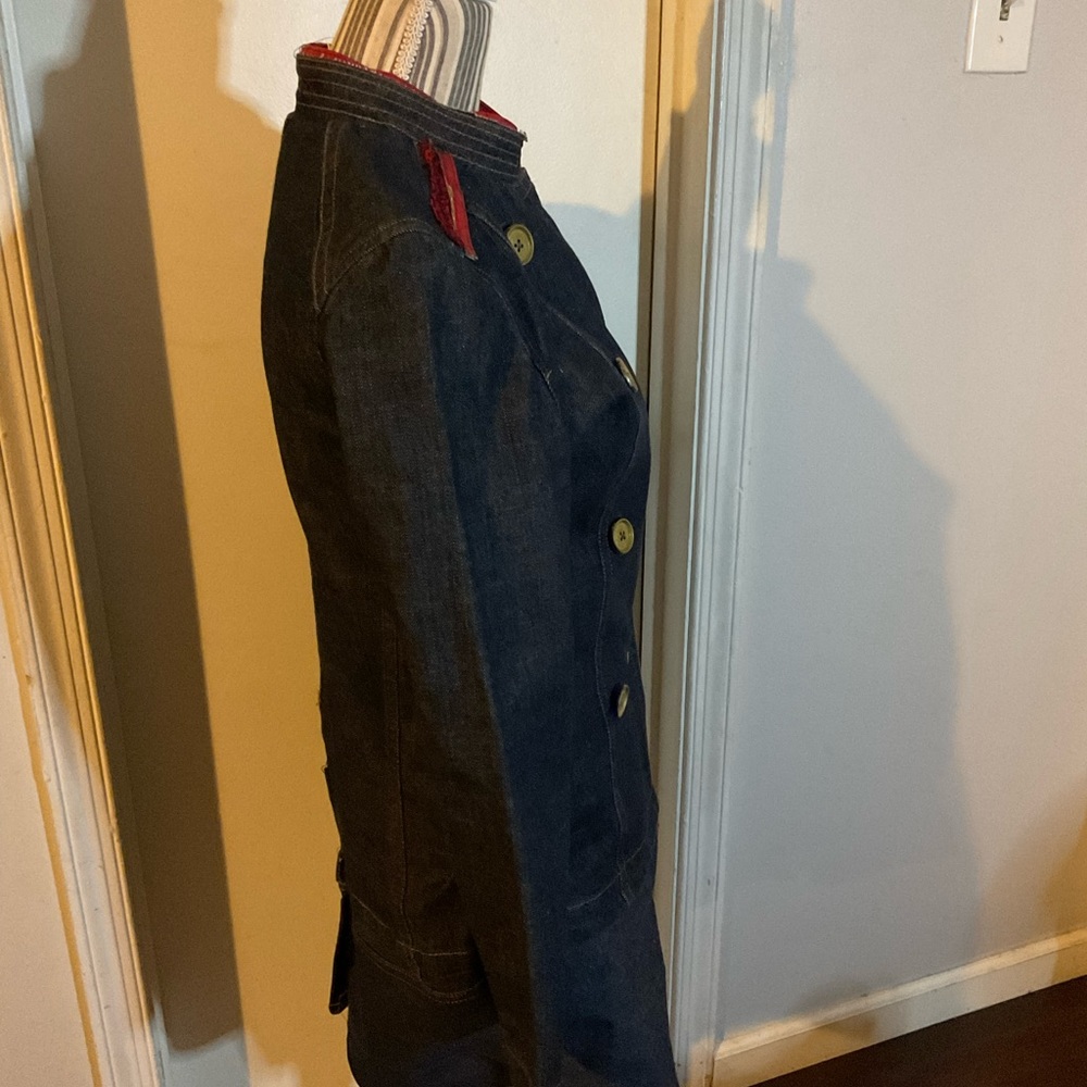 Custom Military Style Trench Coat - image 4